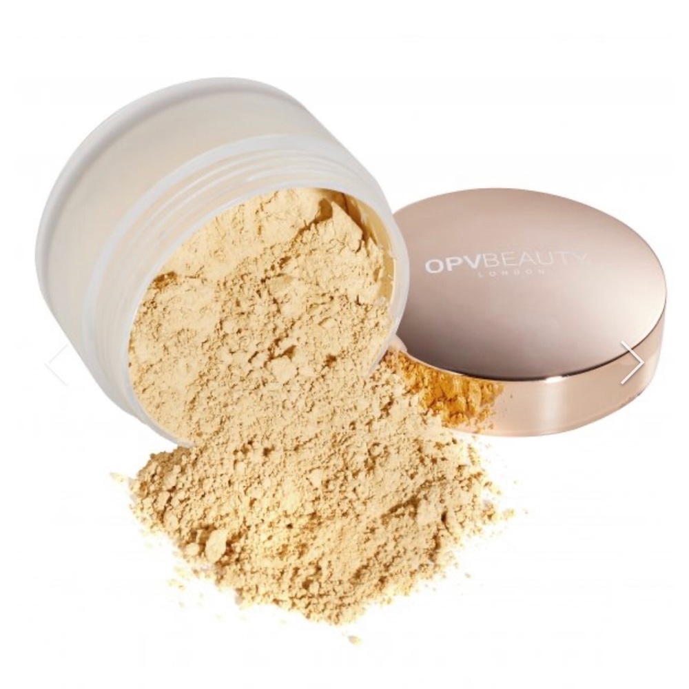 Loose Setting Powder by OPVBeauty London (New!) shade is Medium